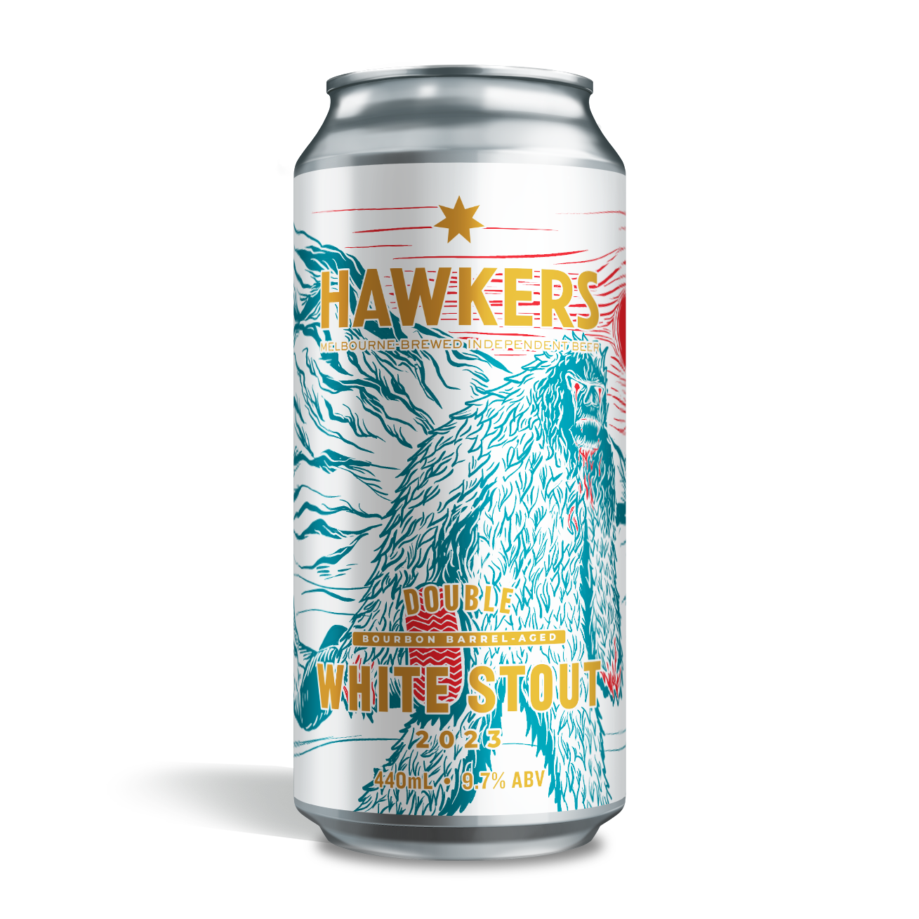 Double Bourbon Barrel Aged White Stout (2023)