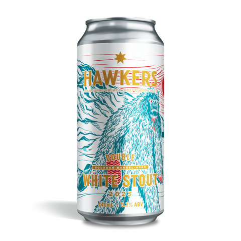 Double Bourbon Barrel Aged White Stout (2023)