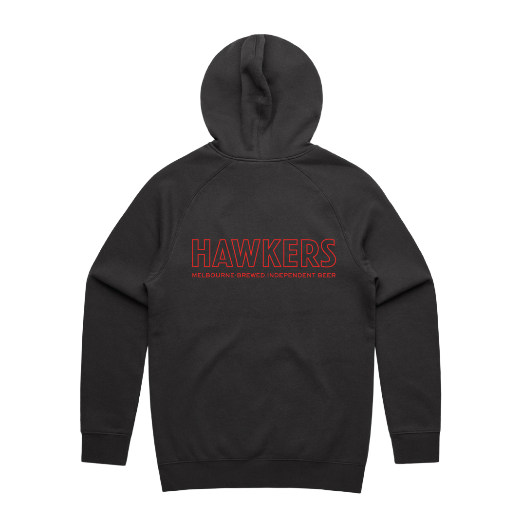 Benchmark Hoodie - Black/Red