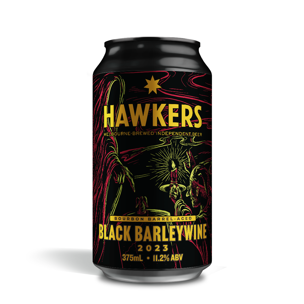 Bourbon Barrel Aged Black Barleywine - (2023)