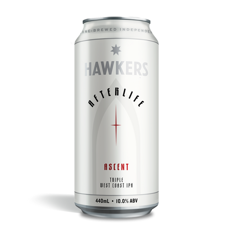 Hawkers Afterllfe Ascent Triple West Coast IPA 440ml craft beer can Australia big resinous citrusy triple India Pale Ale