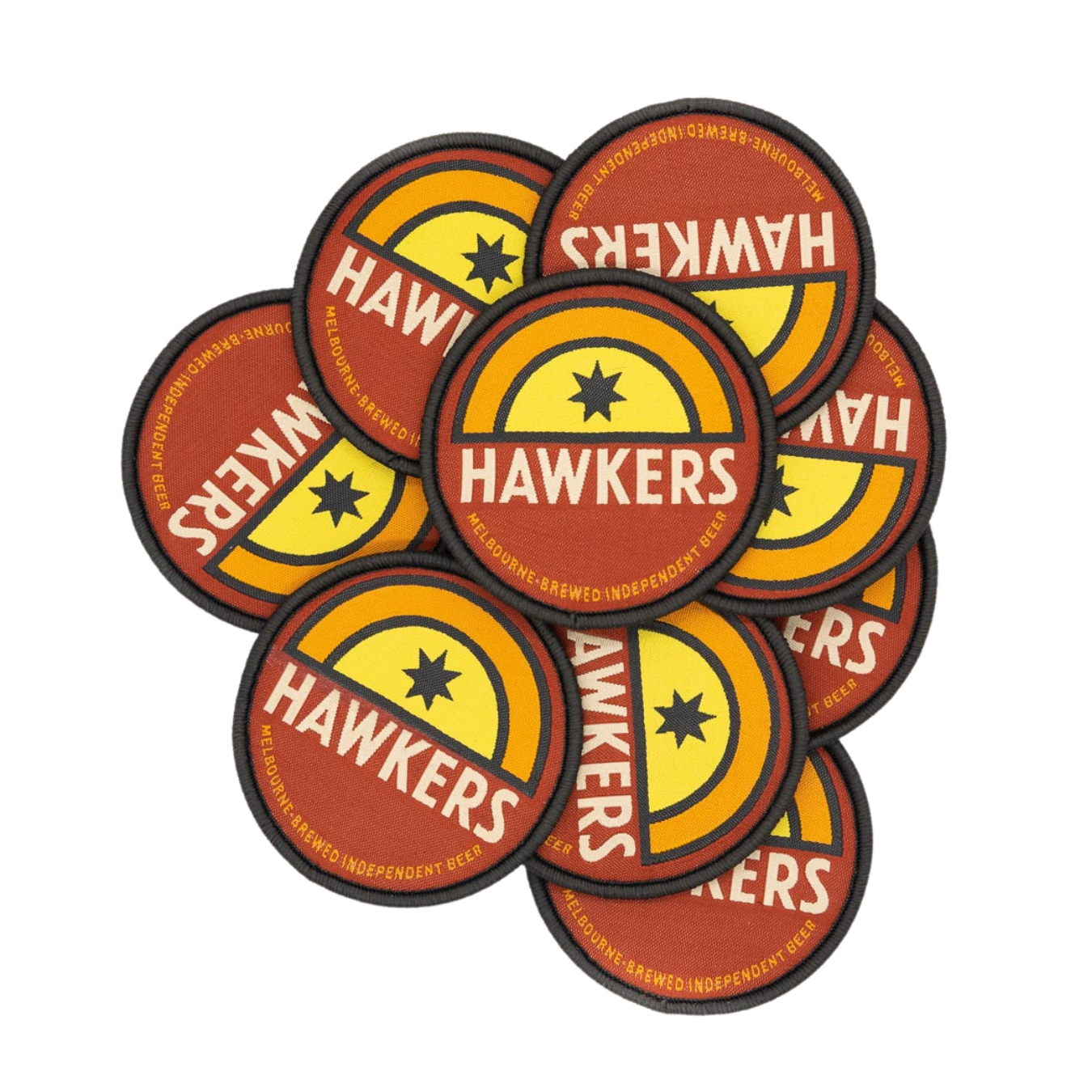 Hawkers Sunrise Woven Patch