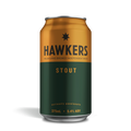 Hawkers Stout 375ml craft beer can Australia roasted malt coffee chocolate dark beer