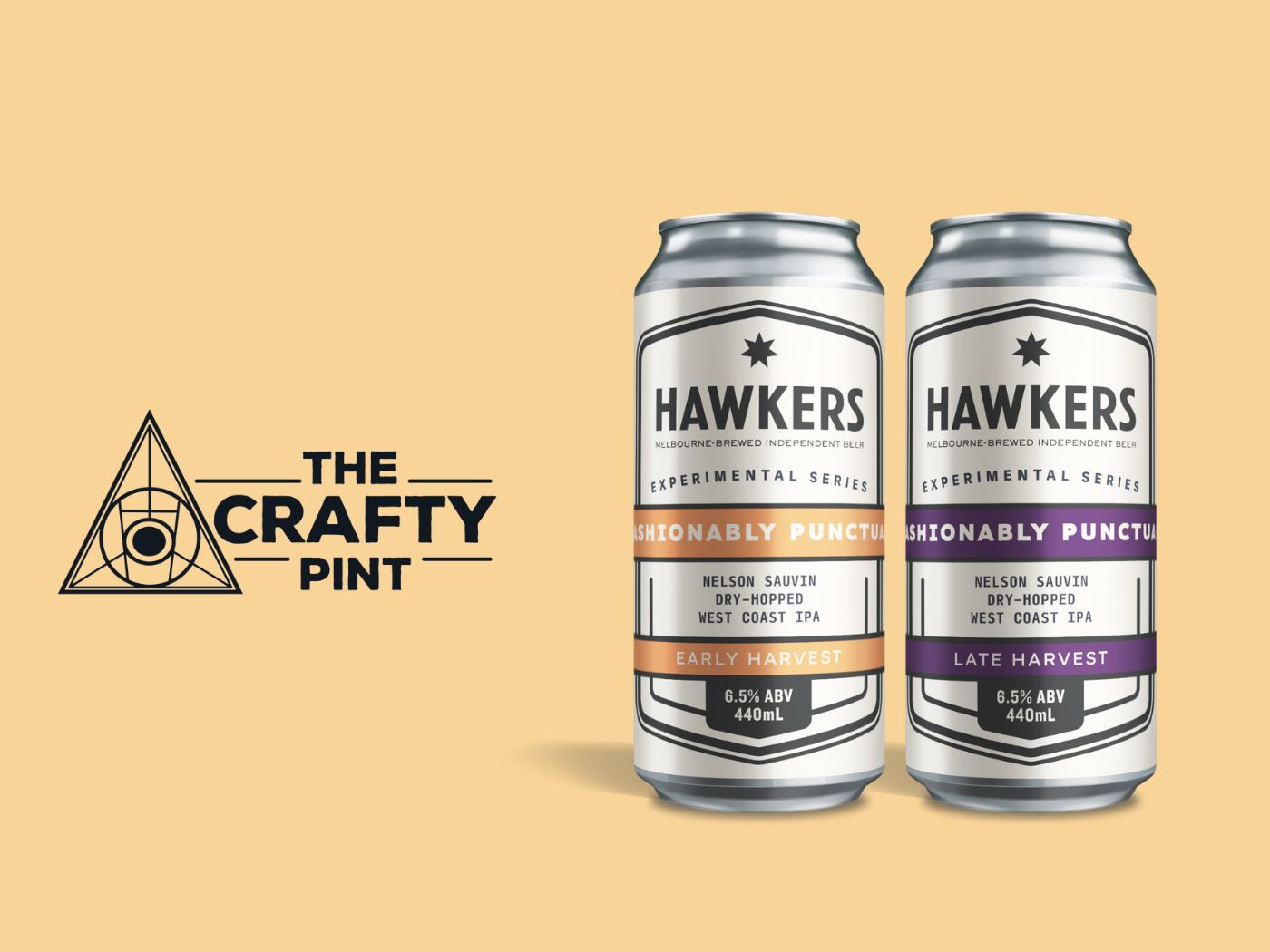 Hawkers Beer Fashionably Punctual