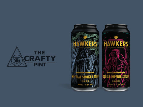 Hawkers BBA Double Imperial Stout & BBA Imperial Smoked Stout