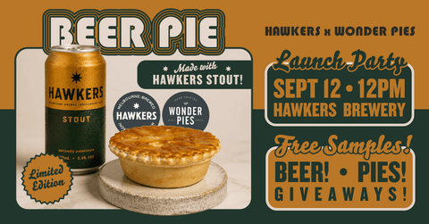 Hawkers x Wonder Pies: A Stout Beer Pie Collaboration