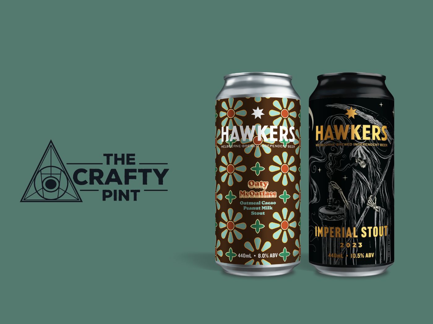 Hawkers Beer Oaty McOatface & Imperial Stout 2023
