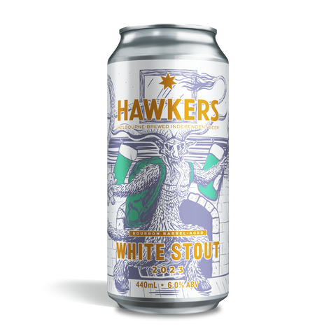 Bourbon Barrel Aged White Stout (2023)