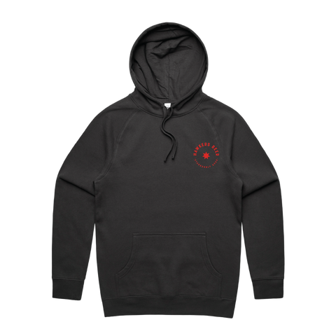 Benchmark Hoodie - Black/Red