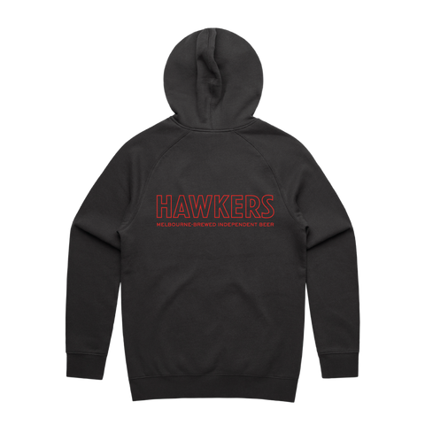 Benchmark Hoodie - Black/Red