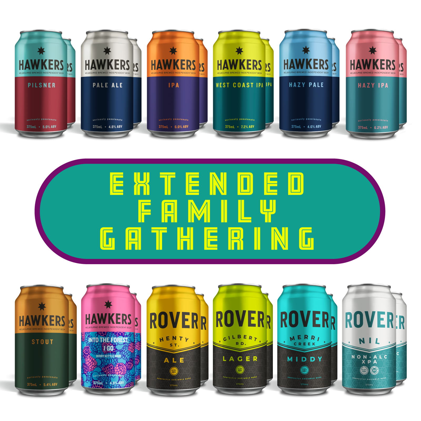 Extended Family Gathering Mixed 24 Pack