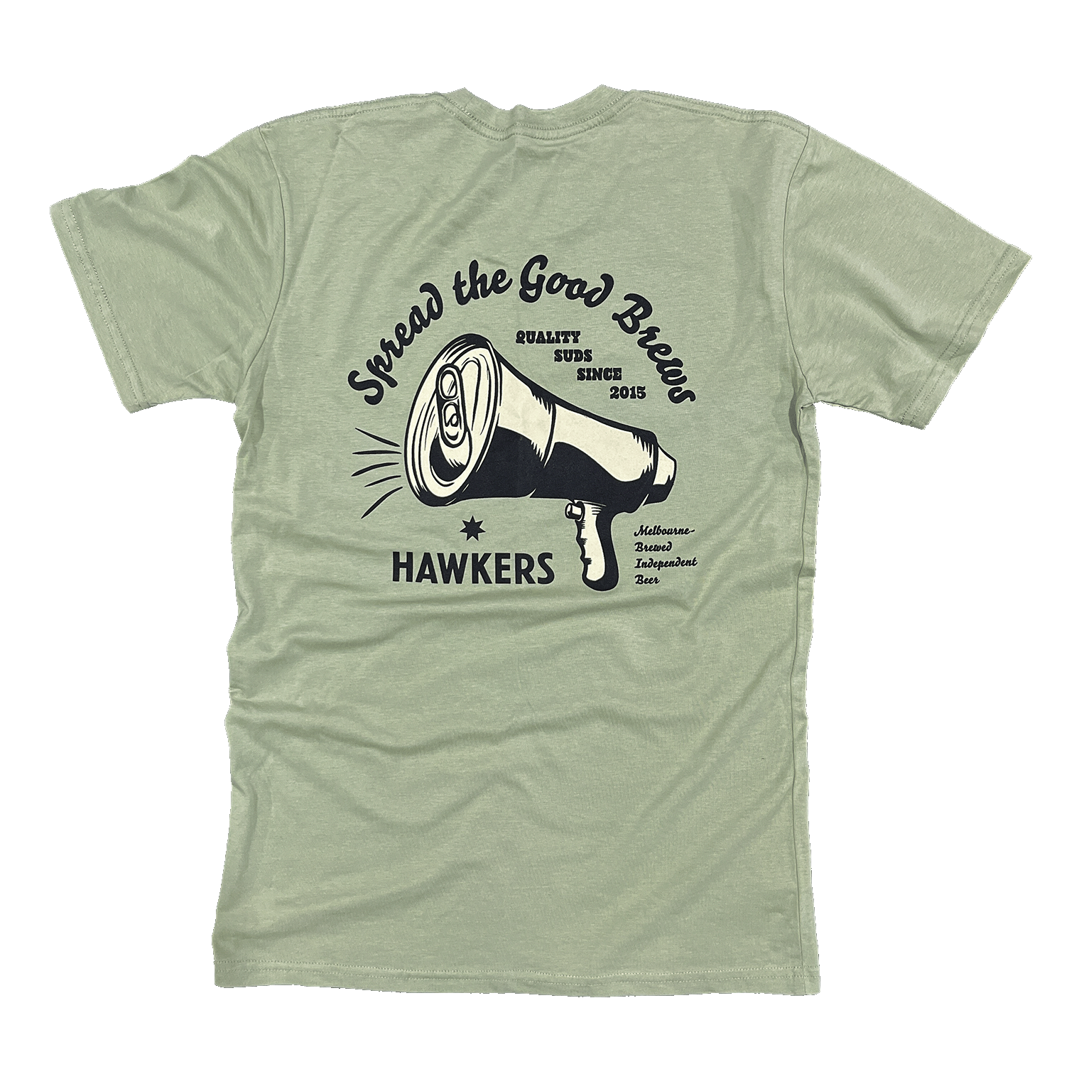 Spread the Good Brews Tee - Pistachio