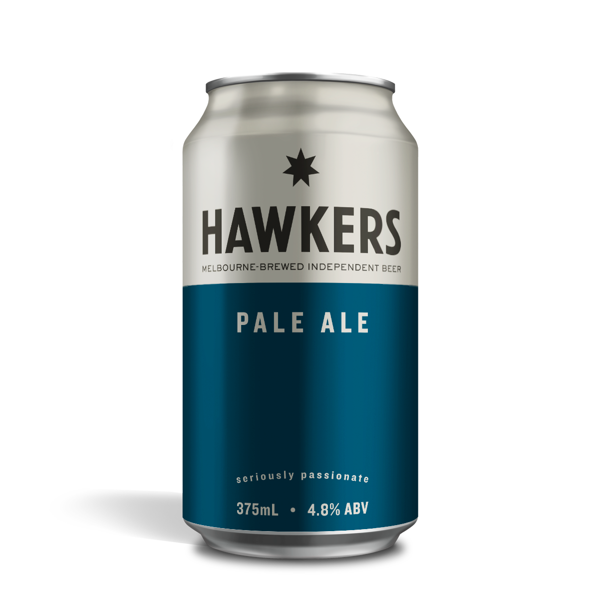 Hawkers Pale Ale 375ml craft beer can Australia balanced citrus malt hop profile beer