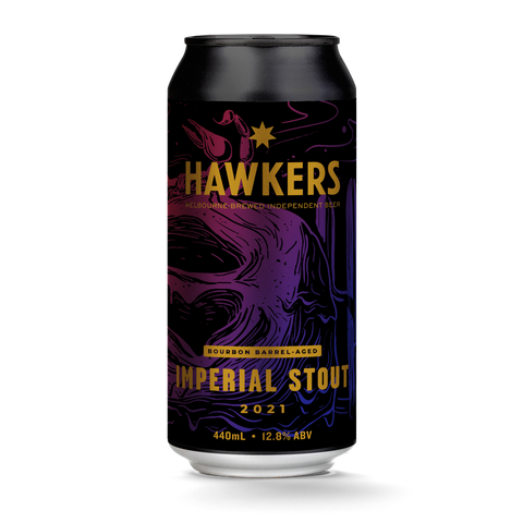 Bourbon Barrel Aged Imperial Stout (2021)