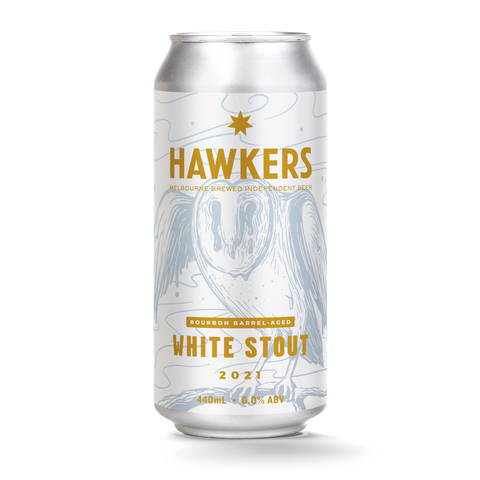 Bourbon Barrel Aged White Stout (2021)