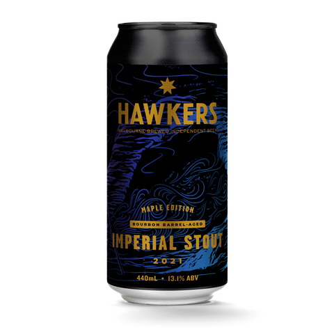 Bourbon Barrel Aged Imperial Stout (2021) (Maple)