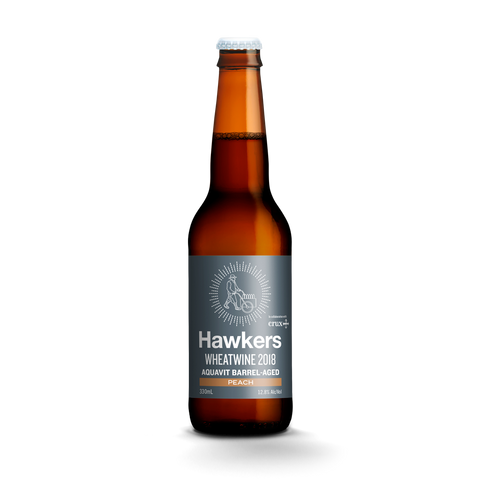 Aquavit Barrel Aged Wheatwine (2018) (Peach)