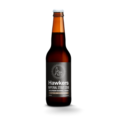 Bourbon Barrel Aged Imperial Stout (2018) (Coffee and Cardamom)