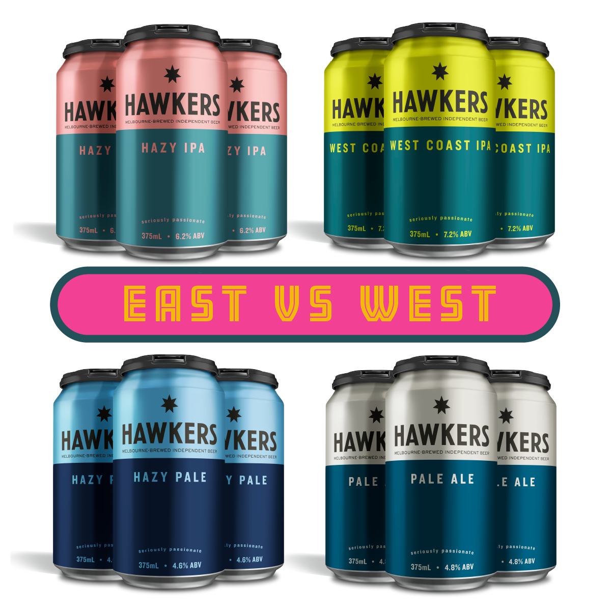 East vs West Mixed 16 Pack
