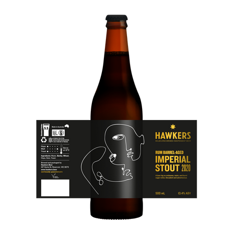 Rum Barrel Aged Imperial Stout (2020)