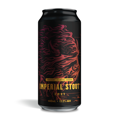Whisky Barrel Aged Imperial Stout (2021)
