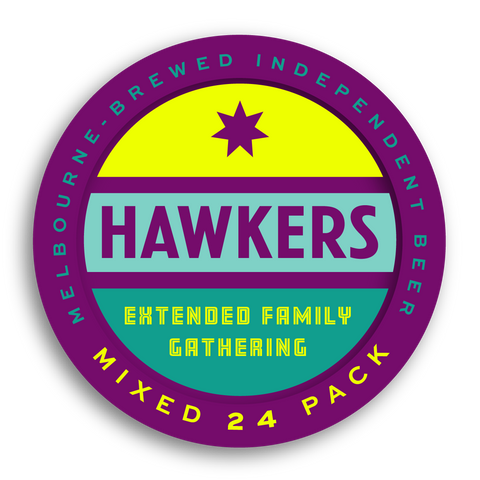 Extended Family Gathering 24 pack Hawkers beer mixed core range and limited craft beers