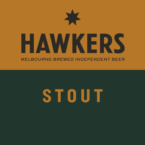 Hawkers Stout keg craft beer keg rich roasted stout for events and entertaining