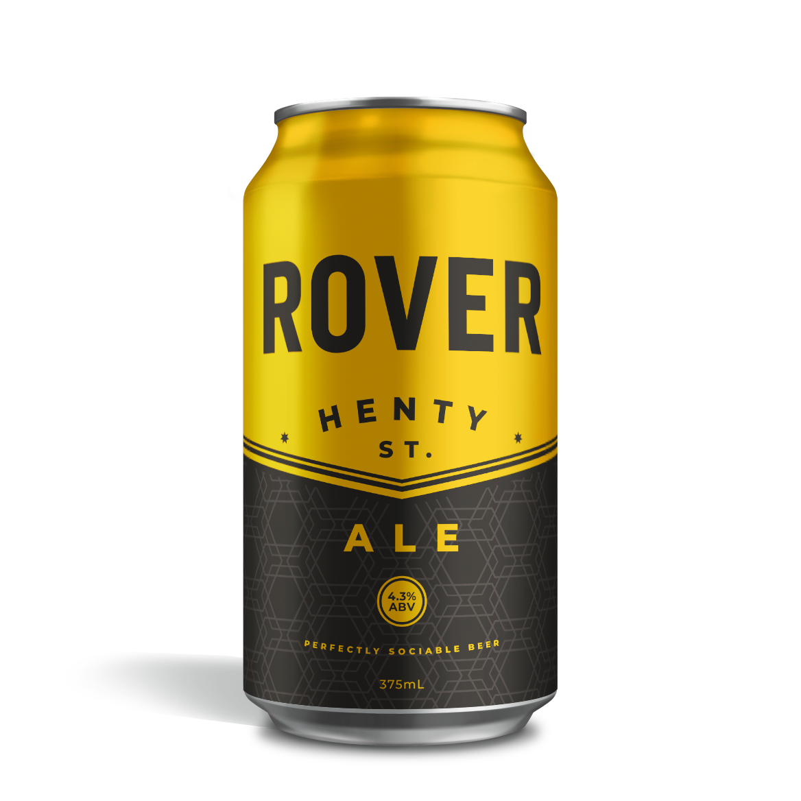 Rover Henty St 375ml ale craft beer can Australia easy drinking Australian lager